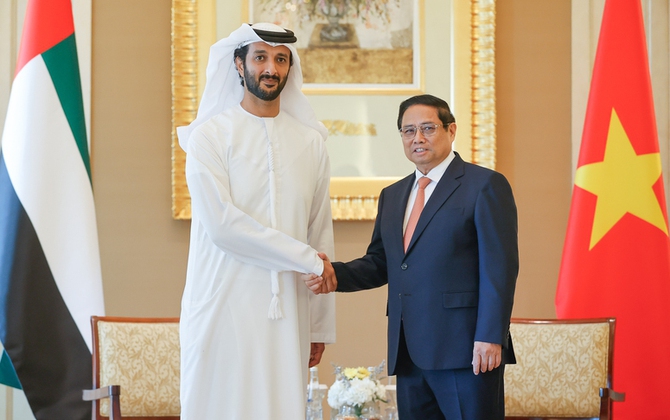 UAE landmark and skyline